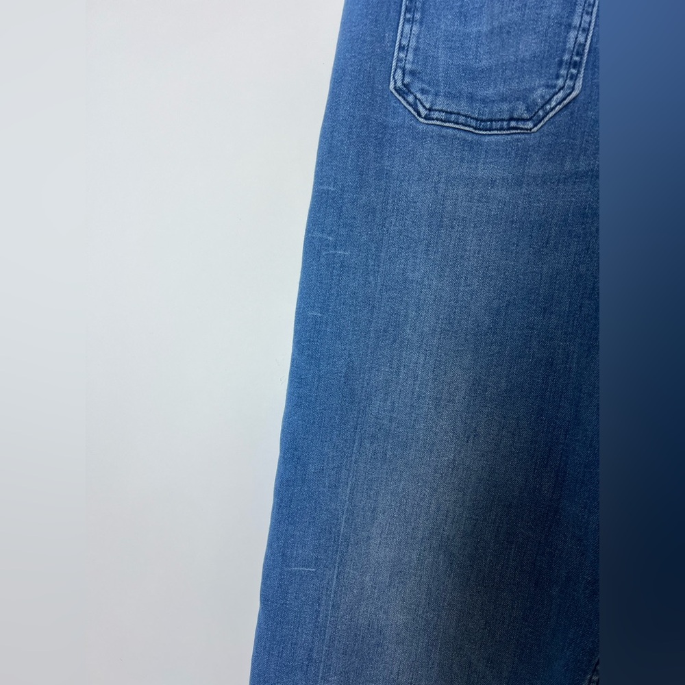 Maeve The Colette Crop High-Rise‎ Wide-Leg Jeans Approx Size 34 - Picture 6 of 16